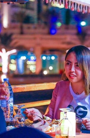 creek dinner with friends