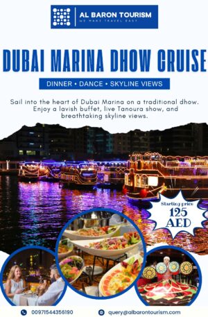 Dhow cruise Dubai Marina