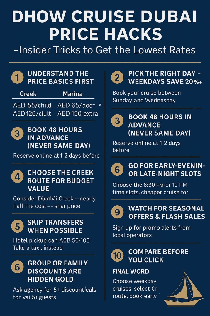 Dhow Cruise Dubai Price Hacks